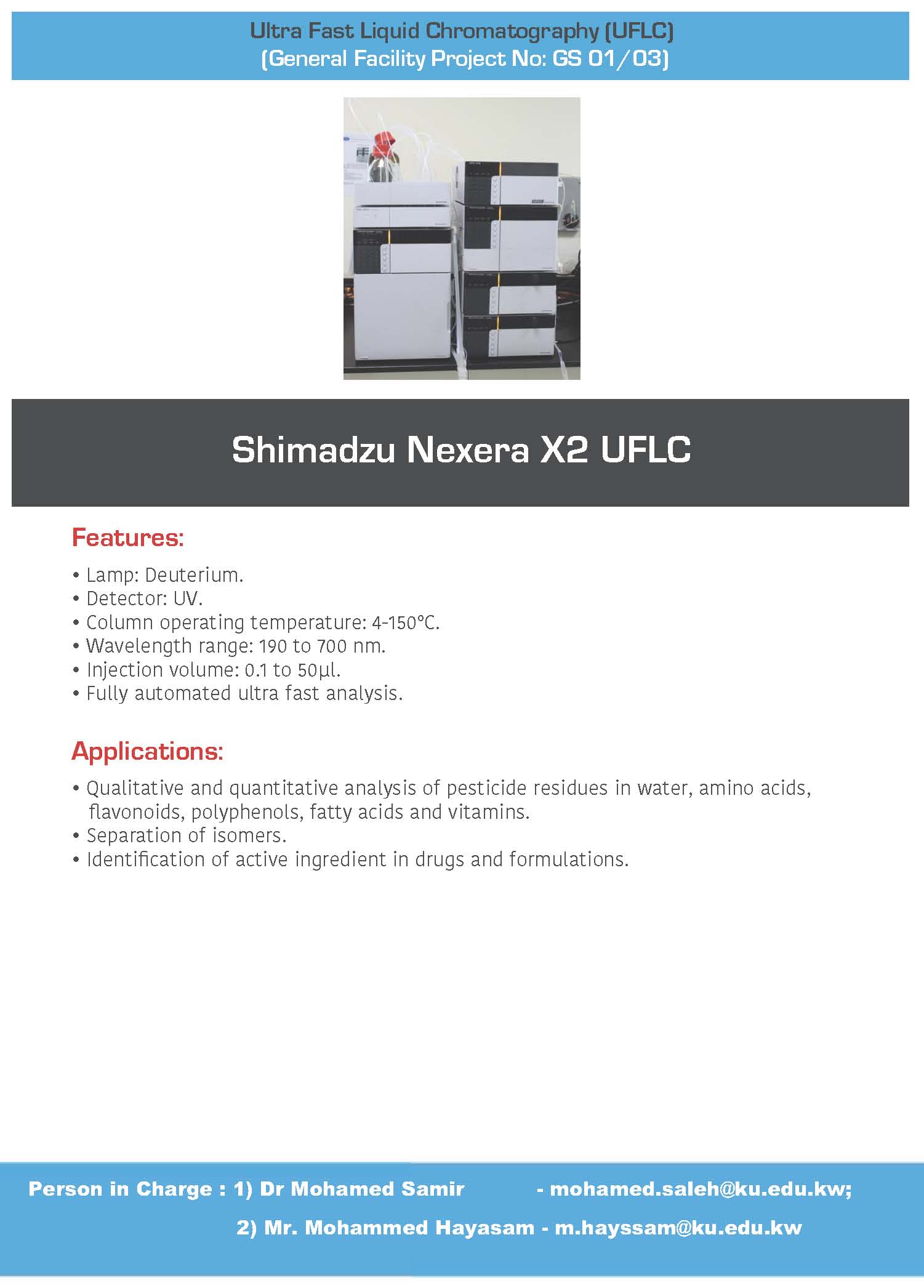 RSPU Shimadzu Nexera X2 UFLC