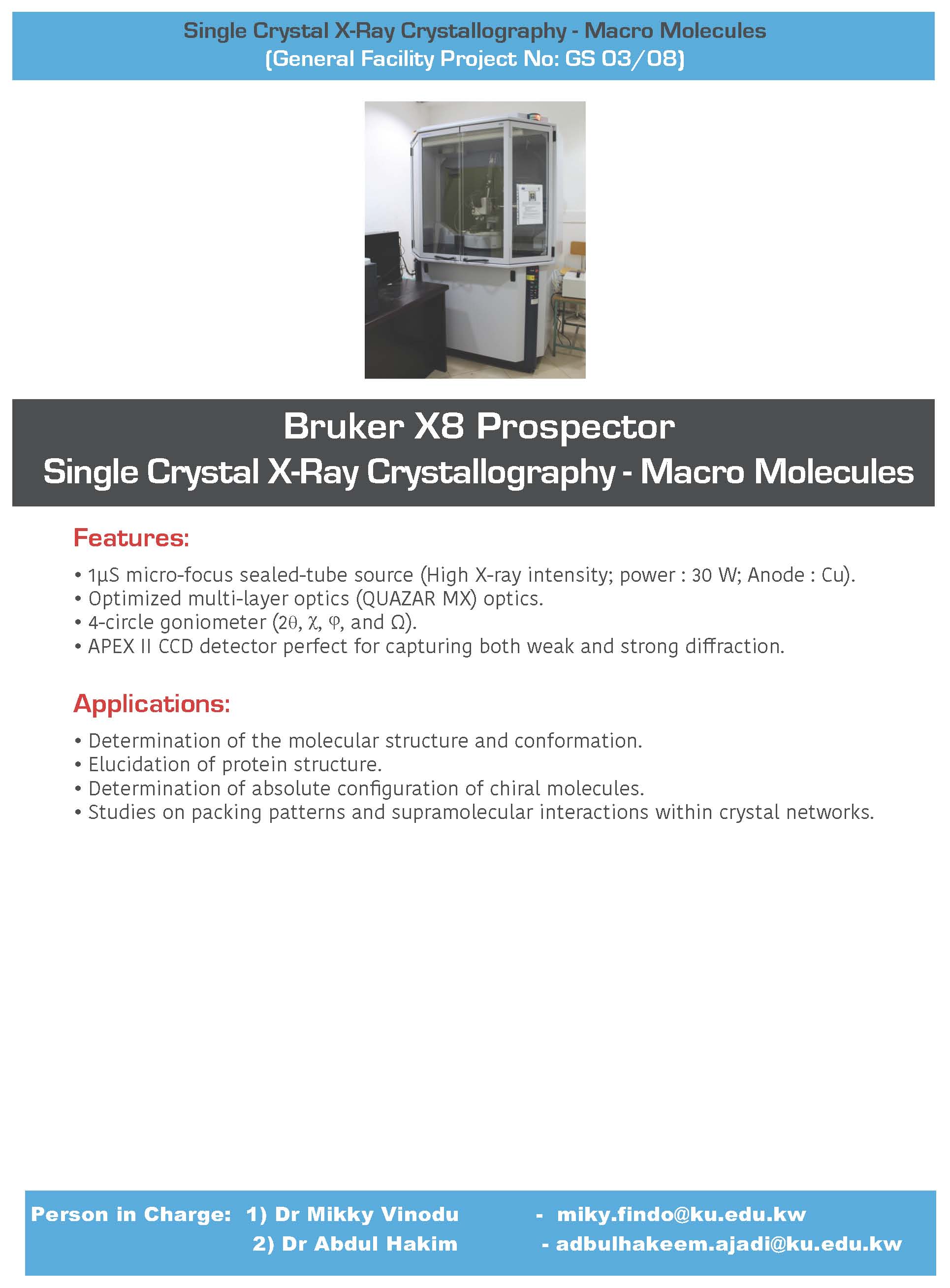 RSPU Single Crystal Bruker