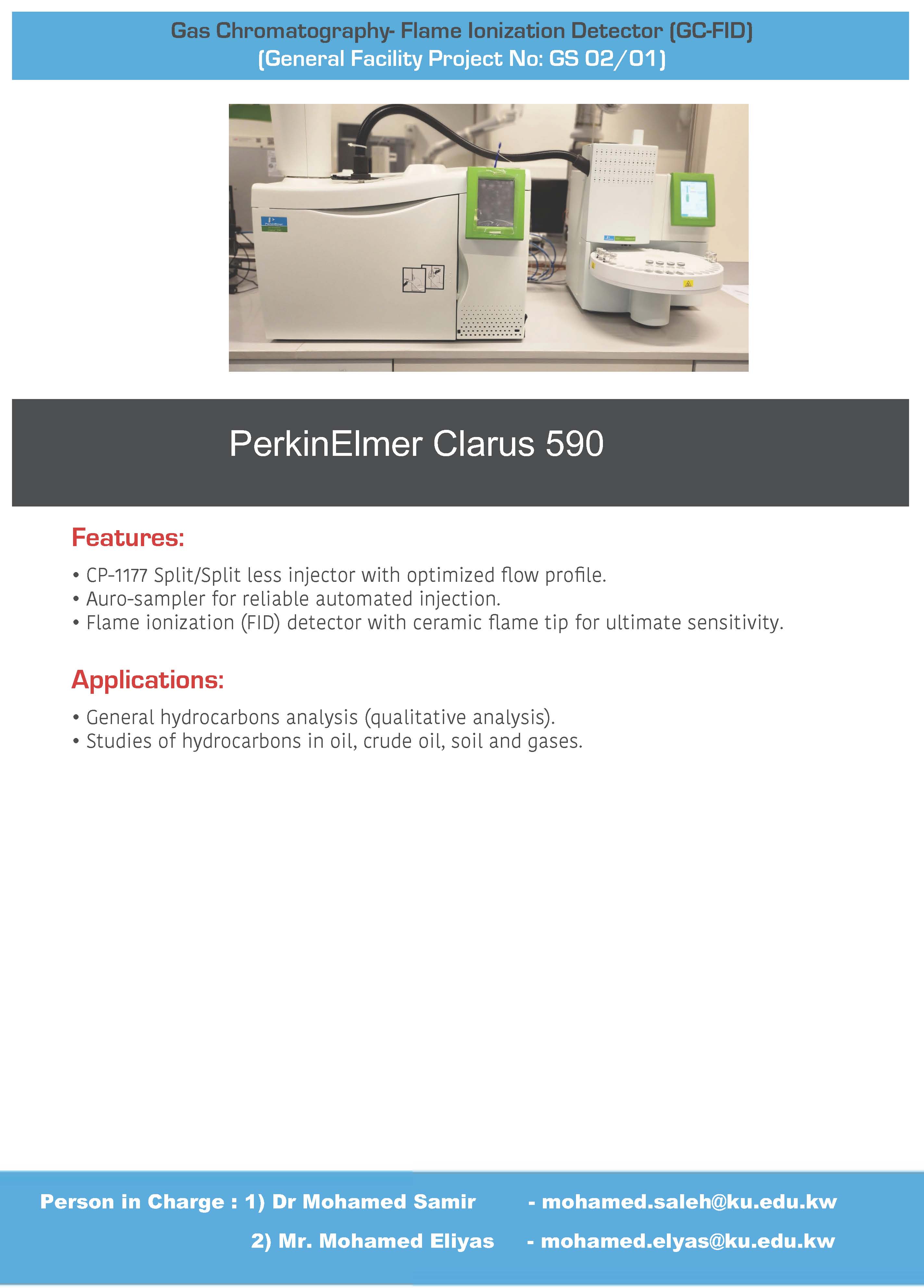 RSPU PerkinElmer Clarus 590 